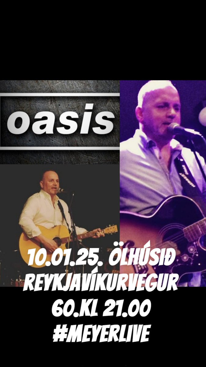 #kvöldstund #oasis 10.janúar Kl 21:00 #ölhúsið