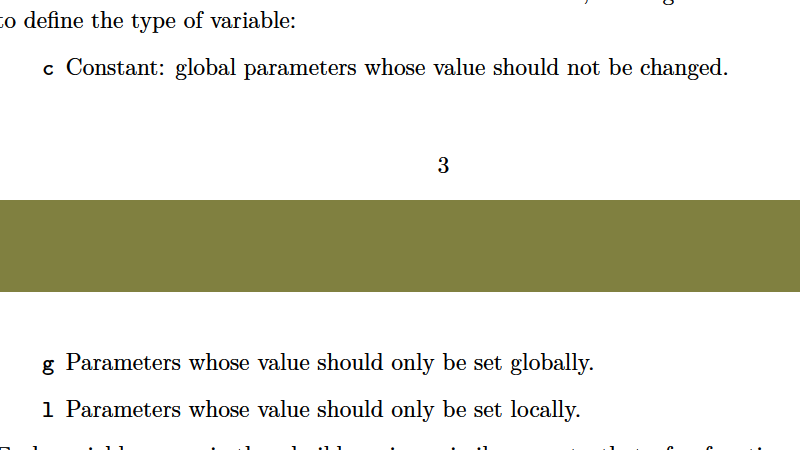 zr_tex8r's tweet image. もちろんコレはinterface3に書いてある話です🙂
#TeX #expl3 
※普通のプログラム言語の「ローカル／グローバル変数」とは全く異なる概念であることに注意。expl3の慣習では変数はトップレベルで定義するので、expl3の変数は普通の意味では全てグローバル変数。