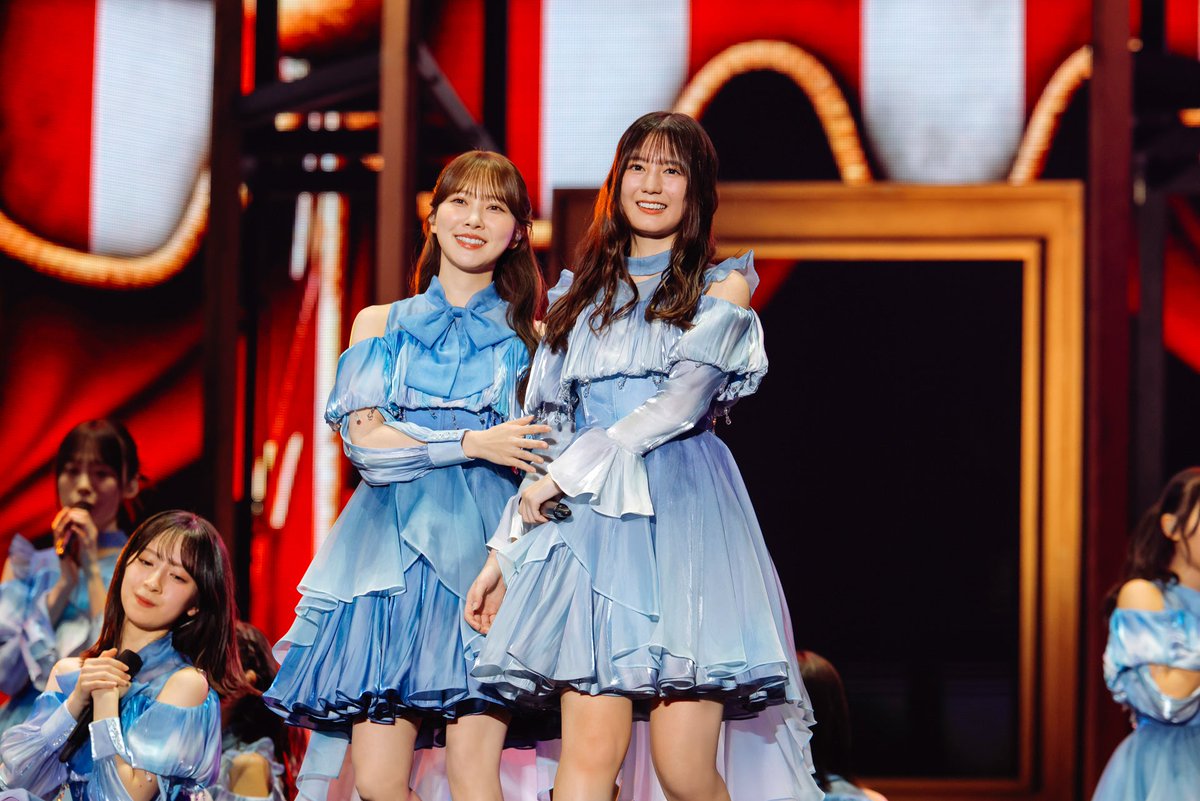 modelpress's tweet photo. 【Happy Magical Tour 2024💫】

日向坂46、卒業メンバー登場におひさま涙「まさか3曲連続で」「卒セレ後に出てくれるとは…」選曲も話題

⊿写真・記事詳細はこちら
https://t.co/Y0sNgRipOI

#日向坂46全国ツアー東京ドーム公演DAY2 #かとし #にぶちゃん #ひよたん https://t.co/88i5aGh9TT