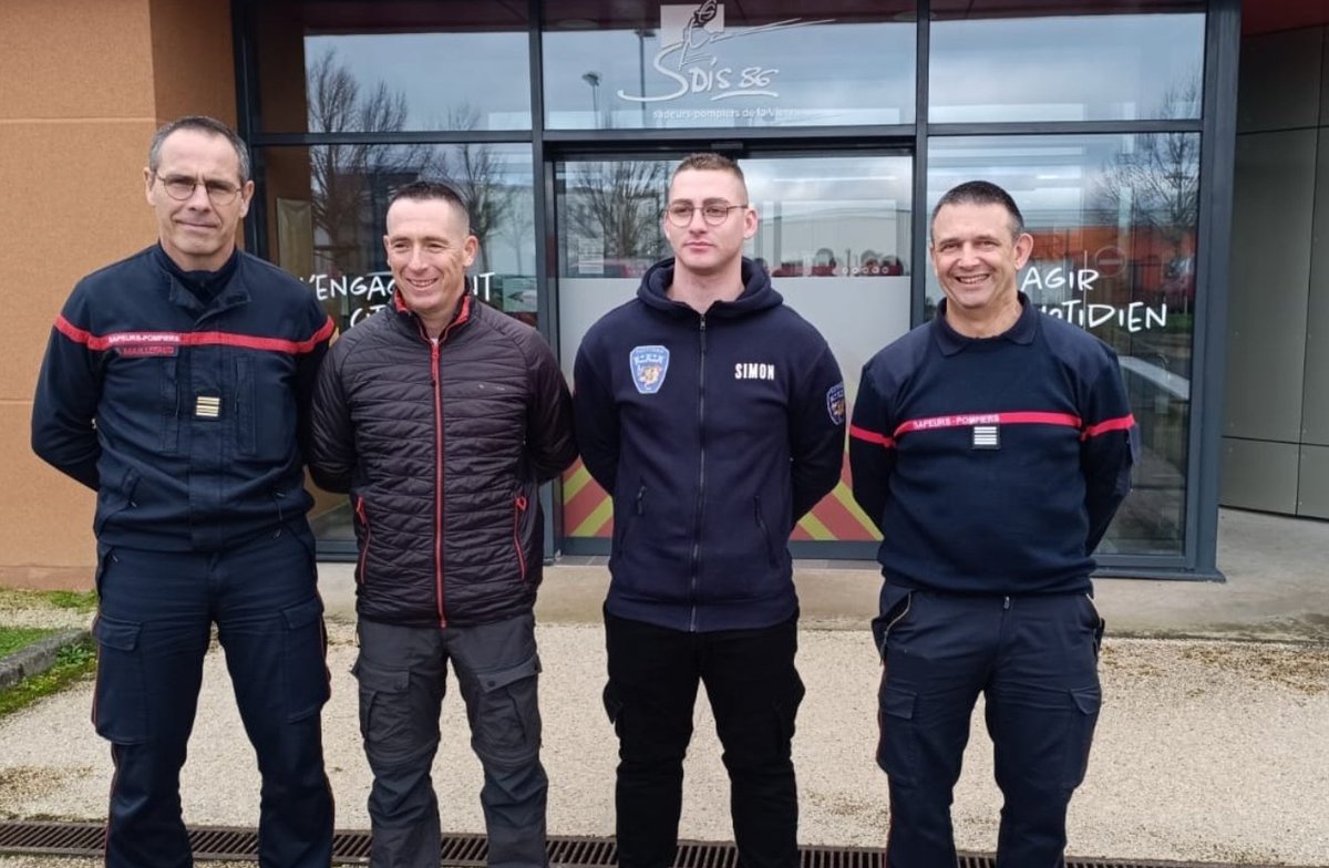 Ce midi, deux SP du <a href="/sdis86/">@sdis86</a>  sont partis pour une mission de renfort de 3 semaines en Nouvelle Calédonie. Ils rejoignent d'autres SP dont plusieurs de la zone de défense et de sécurité sud-ouest. Nous leur souhaitons une bonne mission.