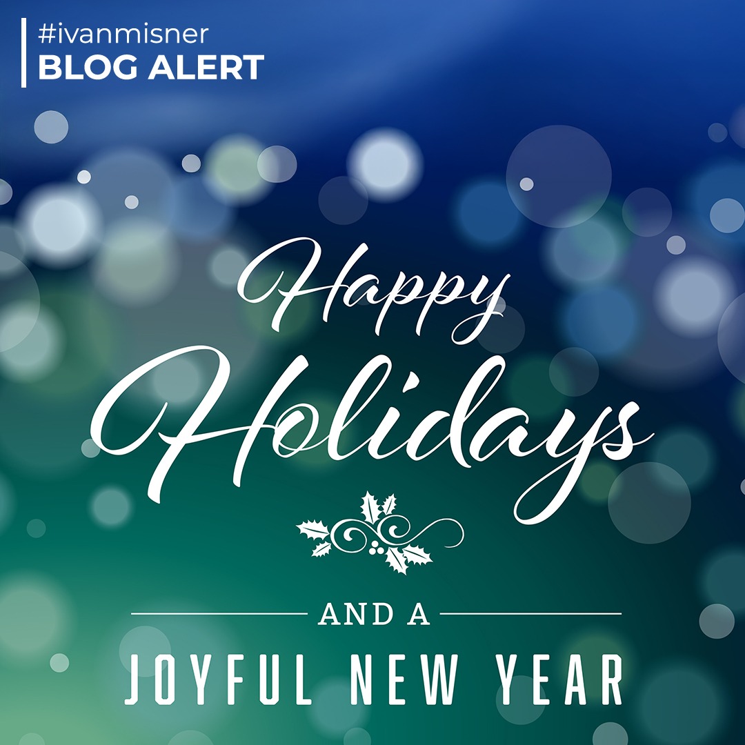 IvanMisner's tweet image. Happy Holiday Wishes 

For everyone with special celebrations at this time of year, may you enjoy the holiday season. bit.ly/4gLN1N2

#ivanmisner #blogalert #happyholidays