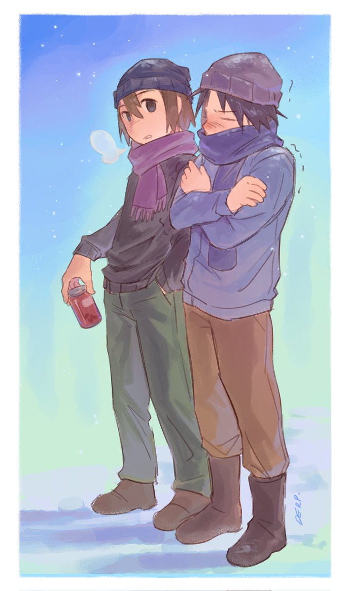 it's still winter o)-(