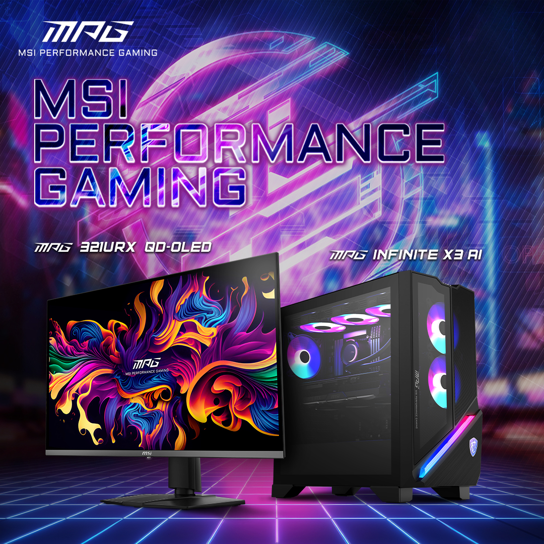 MSI__UK's tweet photo. Ready to stand out? 🎮The MPG Series isn’t just hardware—it’s a statement. With strong performance and sleek designs, it’s built for gamers who demand more.

Your game deserves the MPG Series.⚡
Learn more: https://t.co/1DSeaULDyX

#MSIMPGSquad https://t.co/RGSpGY3jPg