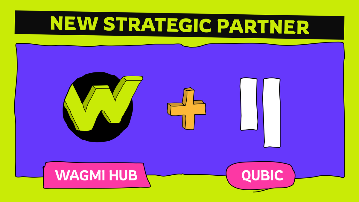 🤝 WAGMI HUB x Qubic

We’re partnering with <a href="/_Qubic_/">Qubic</a>, the first crypto project to develop Artificial Neural Networks (ANNs), a groundbreaking step in advancing true AI innovation.

Powered by an elite Layer 1 blockchain with feeless transactions and the world’s fastest smart