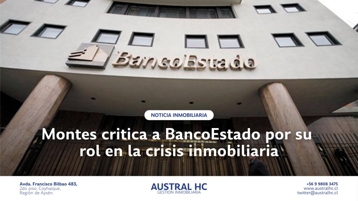 🏠 Ministro Montes critica la falta de proactividad de BancoEstado en crisis inmobiliaria🚨

🔗 Lee más aquí: australhc.cl/p-x

#CrisisInmobiliaria #BancoEstado #CarlosMontes #EconomíaChile #Financiamiento #SectorInmobiliario #Proactividad #PolíticasPúblicas