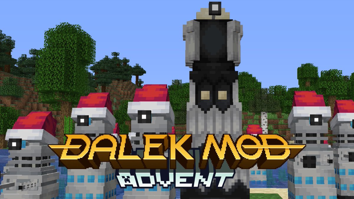 Hope you enjoyed this years Dalek Mod advent! #doctorwho #minecraft
