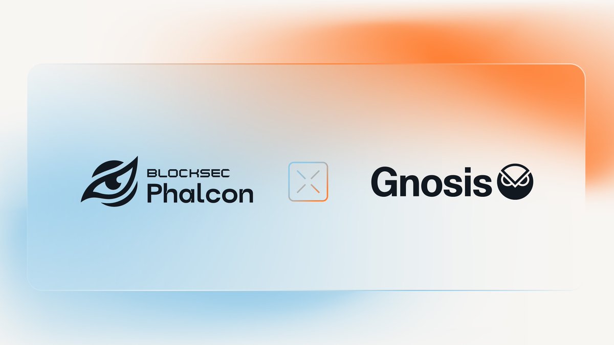 BlockSec Phalcon (@phalcon_xyz) on Twitter photo Phalcon Explorer now supports Gnosis Chain! 🎉
Experience seamless transaction analysis and visualization! Try it out here: app.blocksec.com/explorer/tx/gn…
Looking ahead, we will expand our collaboration with <a href="/gnosischain/">Gnosis Chain 🦉</a> on BlockSec Phalcon, our attack monitoring and blocking Phalcon Explorer now supports Gnosis Chain! 🎉
Experience seamless transaction analysis and visualization! Try it out here: app.blocksec.com/explorer/tx/gn…
Looking ahead, we will expand our collaboration with <a href="/gnosischain/">Gnosis Chain 🦉</a> on BlockSec Phalcon, our attack monitoring and blocking