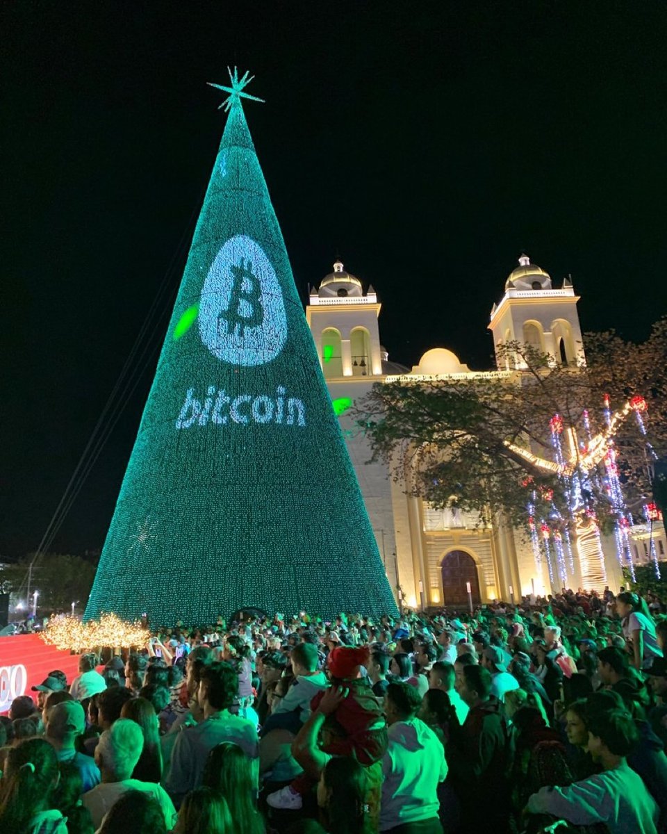 A #Bitcoin Christmas in El Salvador