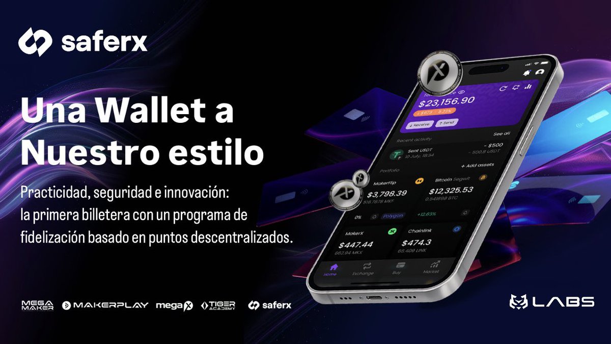 jortiz_h's tweet image. Uno de los trabajos que comenzaré este 2025 es en ser partner de saferX wallet  y distribuir los beneficios de nuestra non custodial a nivel global. 

Si también quieres ser parte de esta expansión me escribes y trabajaremos juntos. @jortiz_h