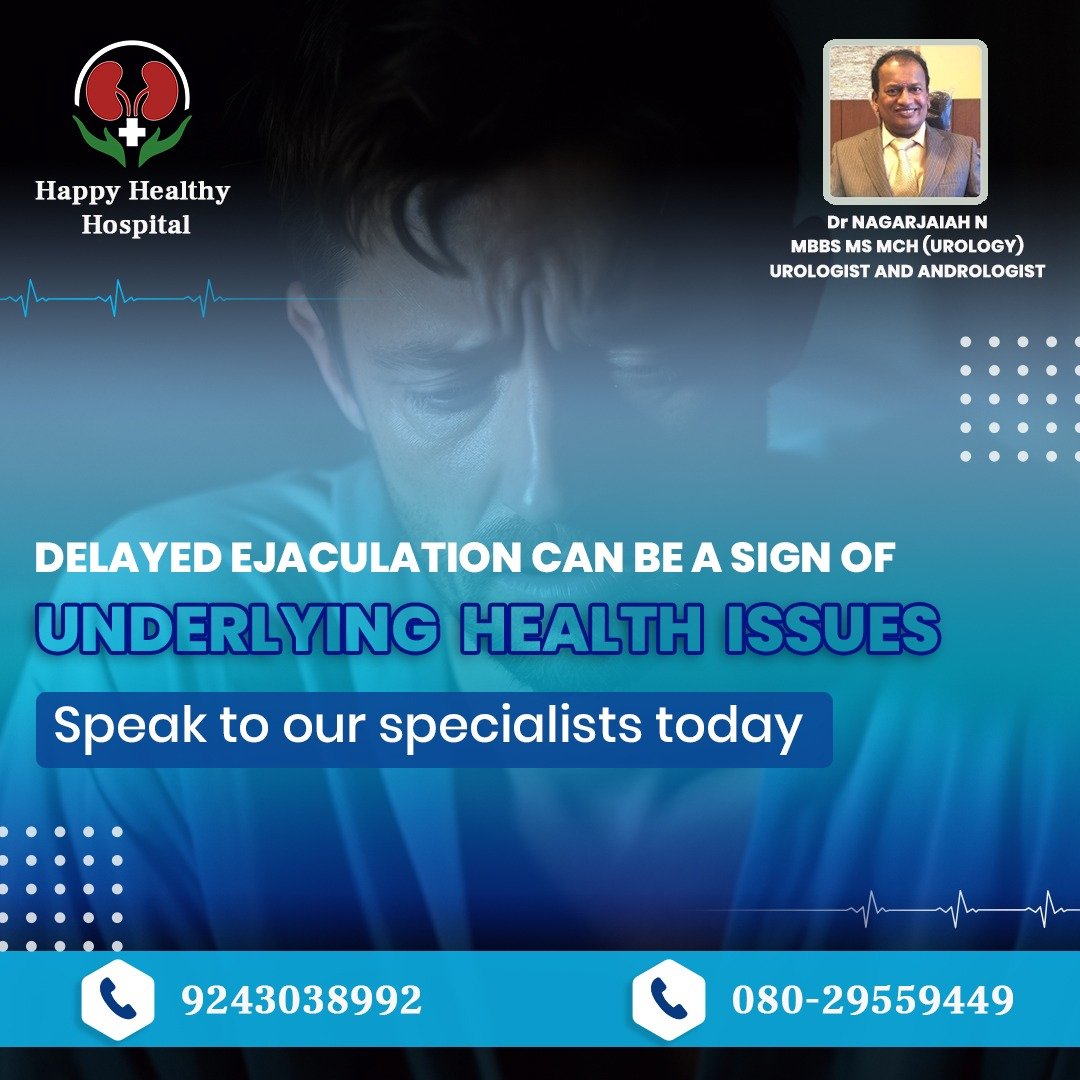 HealthyHos2700's tweet image. Delayed ejaculation could signal health concerns. Consult Happy Healthy Hospital experts for personalized care and urological solutions.

#UrologyCare #MenHealth #DelayedEjaculation #HealthMatters #HappyHealthyHospital #WellnessSupport #UrologyExperts