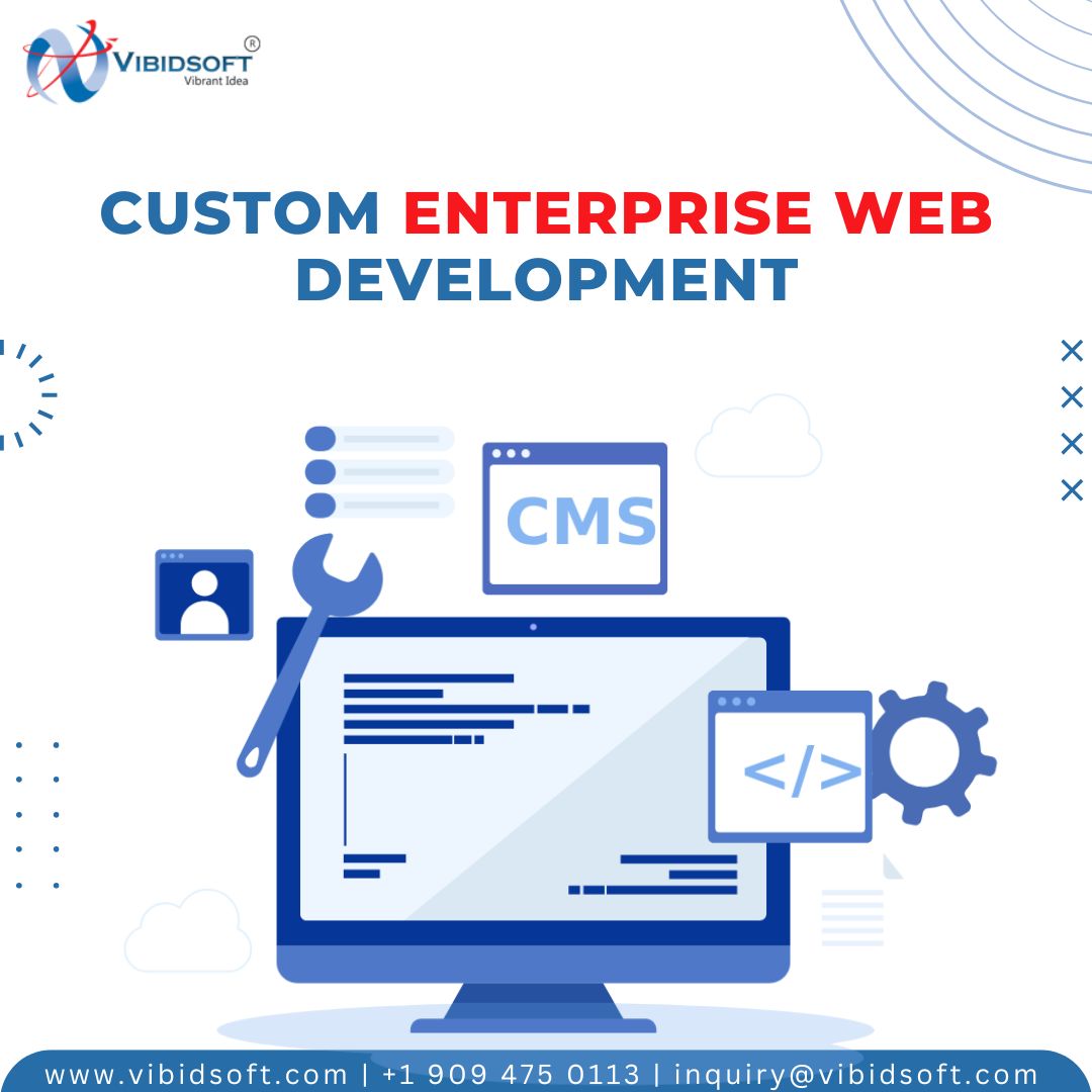 vibidsoft's tweet image. Custom Enterprise Web Development Services
At Vibidsoft Pvt Ltd, we specialize in creating bespoke enterprise web applications tailored to your unique business needs.
📧 inquiry@vibidsoft.com
🌍 bit.ly/3oEBSmy
#CustomDevelopment #EnterpriseWebDevelopment #WebSolutions