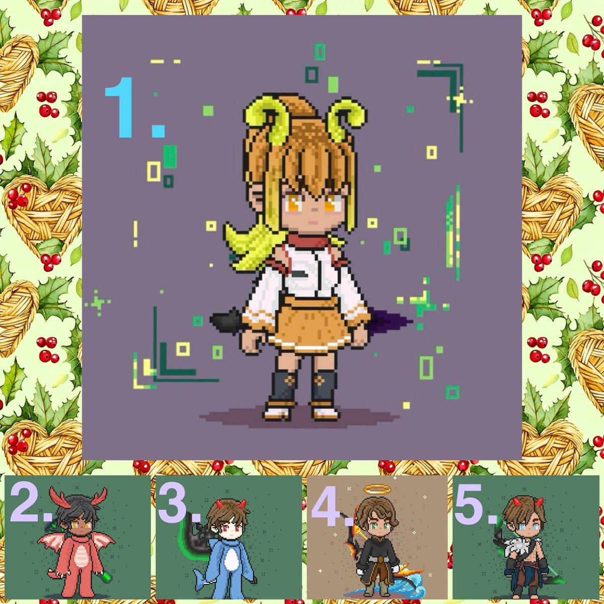 porsti (@pixels_porsti) on Twitter photo 🚨 GIVEAWAY ALERT 🚨
To celebrate <a href="/AltheasLegends/">Legends of Althea</a>' integration in <a href="/pixels_online/">Pixels</a>, I'm giving away 5 Legends of Althea NFTs! 🎉
How to join:
1️⃣ Follow <a href="/AltheasLegends/">Legends of Althea</a> and Me
2️⃣ Like & Repost
3️⃣ Tag your friends!
Buy your Legends of Althea NFTs here: opensea.io/collection/alt… 🚨 GIVEAWAY ALERT 🚨
To celebrate <a href="/AltheasLegends/">Legends of Althea</a>' integration in <a href="/pixels_online/">Pixels</a>, I'm giving away 5 Legends of Althea NFTs! 🎉
How to join:
1️⃣ Follow <a href="/AltheasLegends/">Legends of Althea</a> and Me
2️⃣ Like & Repost
3️⃣ Tag your friends!
Buy your Legends of Althea NFTs here: opensea.io/collection/alt…