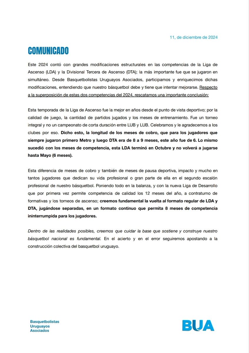 Balances y reflexiones sobre Liga de Ascenso (<a href="/LDA_Uy/">Liga De Ascenso</a>) y Divisional Tercera de Ascenso (<a href="/DTAFubb/">DTA</a>), hacia el 2025.