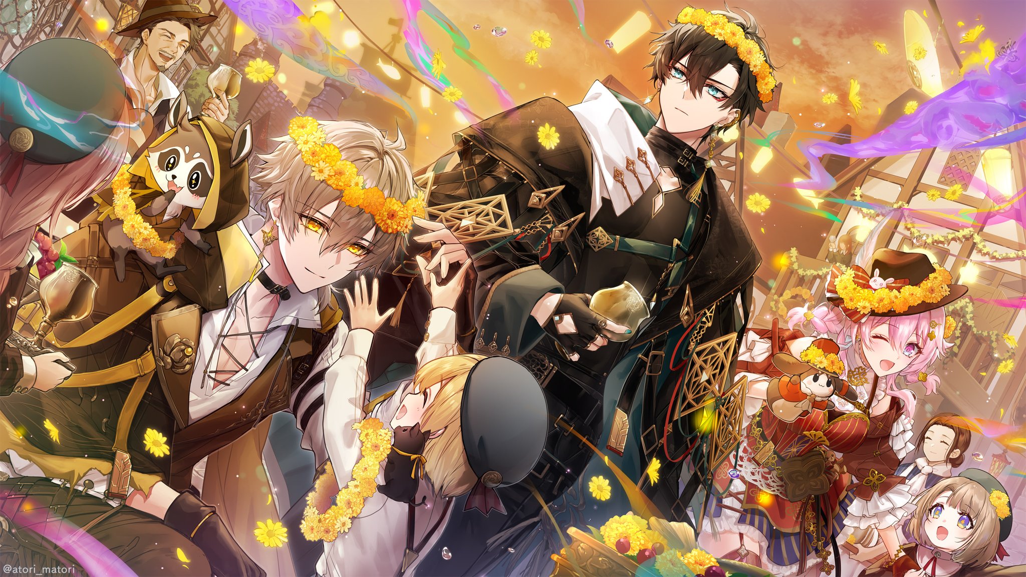 アロイス・カリジェ、【マウルスとマドライナ】、希少画集画より、状態良好 アロイス・カリジェ、【マウルスとマドライナ】、希少画集画より