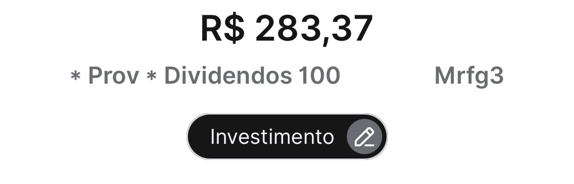 queijodalagoamg's tweet photo. Acordei recebendo notificação do @interbr informando que recebi R$283,37 de dividendos da @marfrig_mrfg3 

#mrfg3 #interbr https://t.co/iPG2Akfz6Y