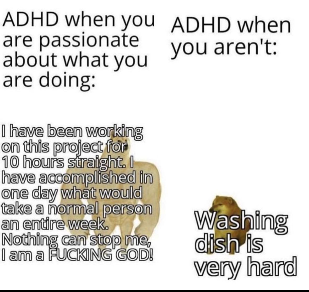 ADHD Memes (@adhdforreal) on Twitter photo 