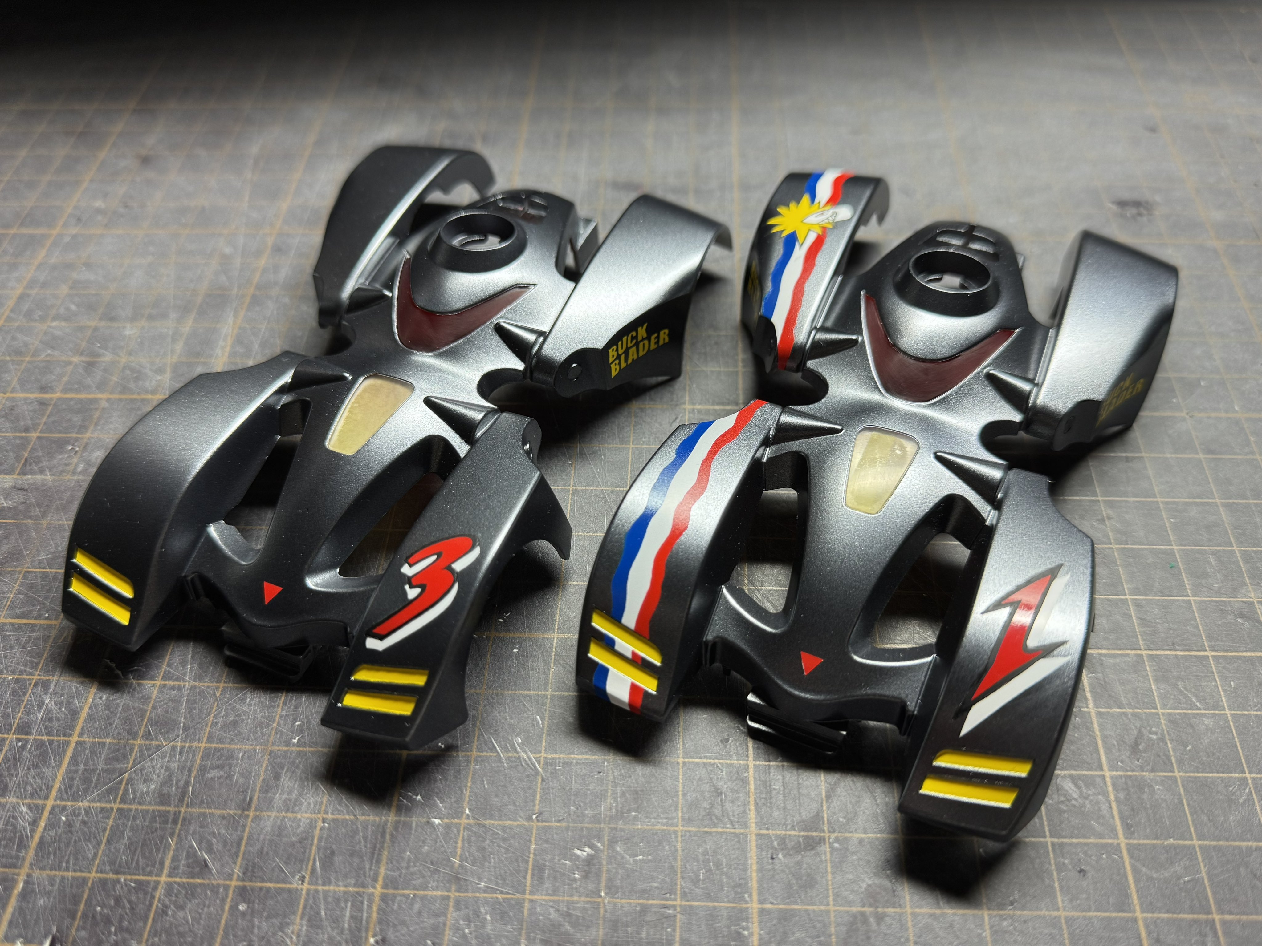 【バラ売り不可】　ミニ四駆　バックブレーダー　1〜5号車　プラボディ　塗装済み バラ売り不可】 ミニ四駆 バックブレーダー 1〜5号車 プラボディ