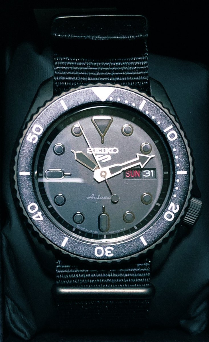 nyanpoo_'s tweet photo. きたよーメリークリスマス🎁🎅🎄
#seiko #5sports #sbsa025 https://t.co/Py6baa7pQg