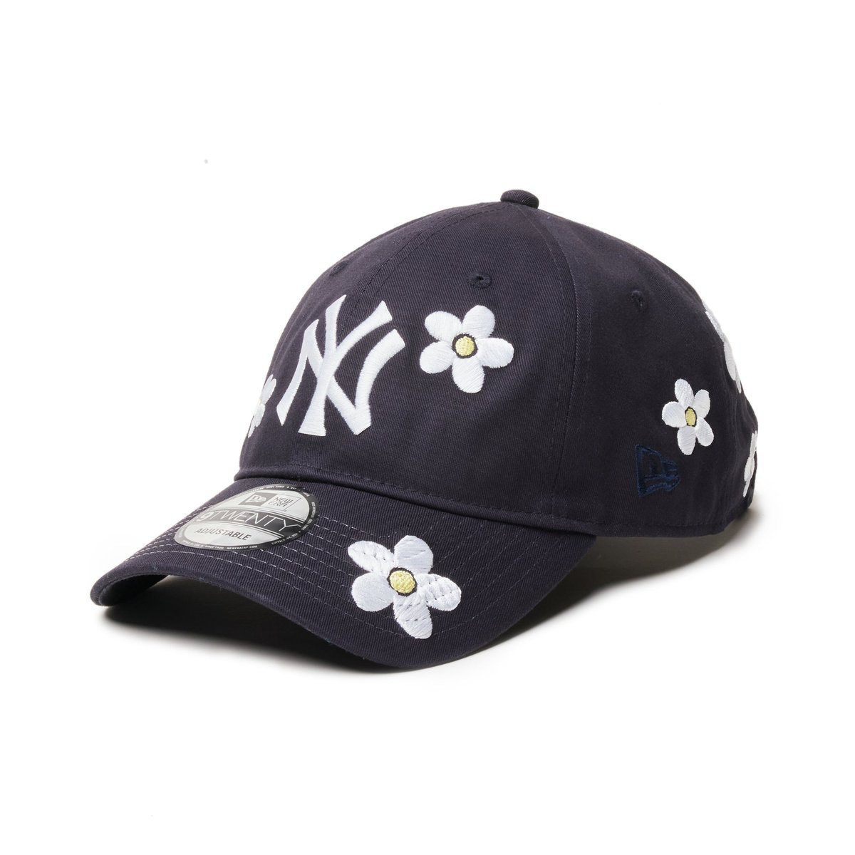 MLB Flower Embroidery ニューヨーク・ヤンキース ネイビー □9TWENTY™ MLB Flower Embroidery ニューヨーク・ヤンキース ネイビー