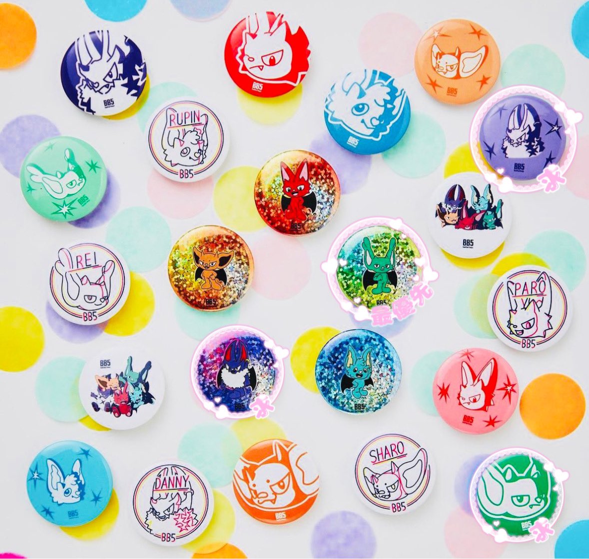 BB5 缶バッジ キラ13個