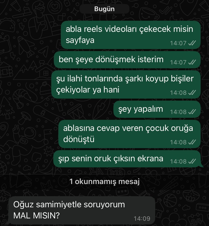 Günlük dozumuzu alalım 😁