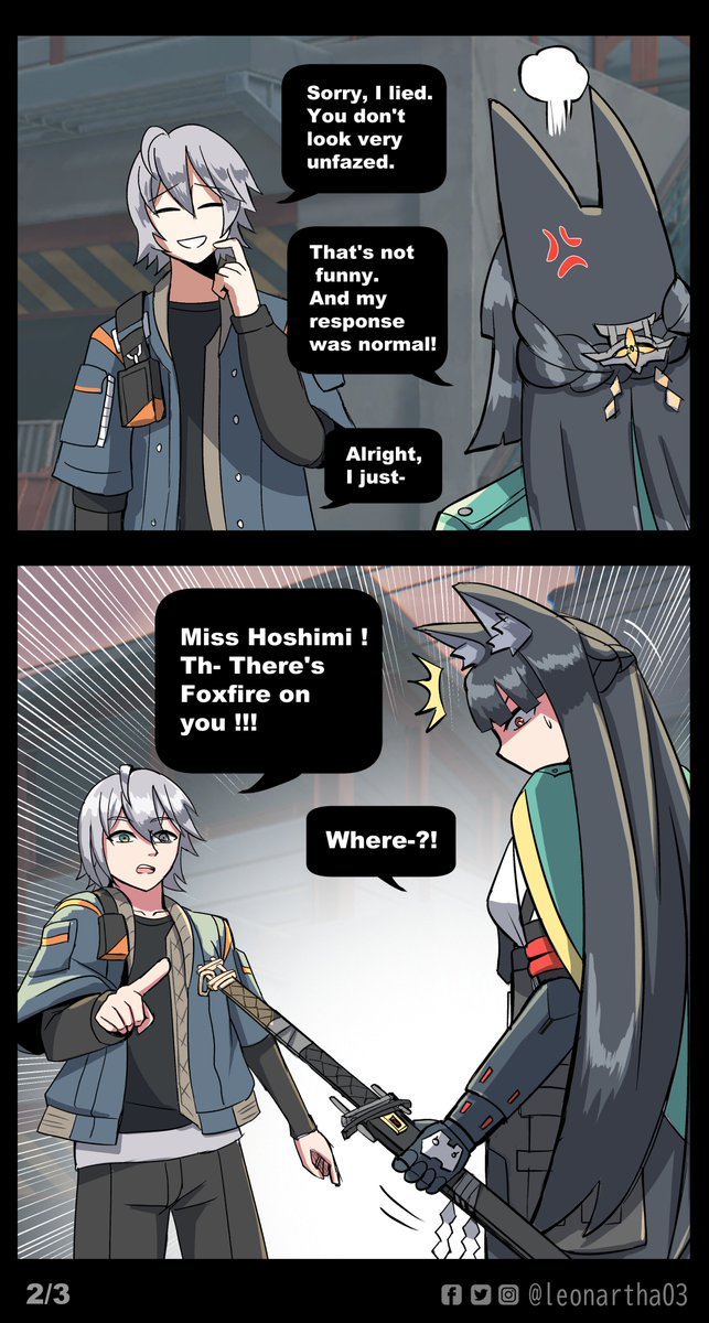 Wise teasing Miyabi, taken from one of the scene in chapter 5