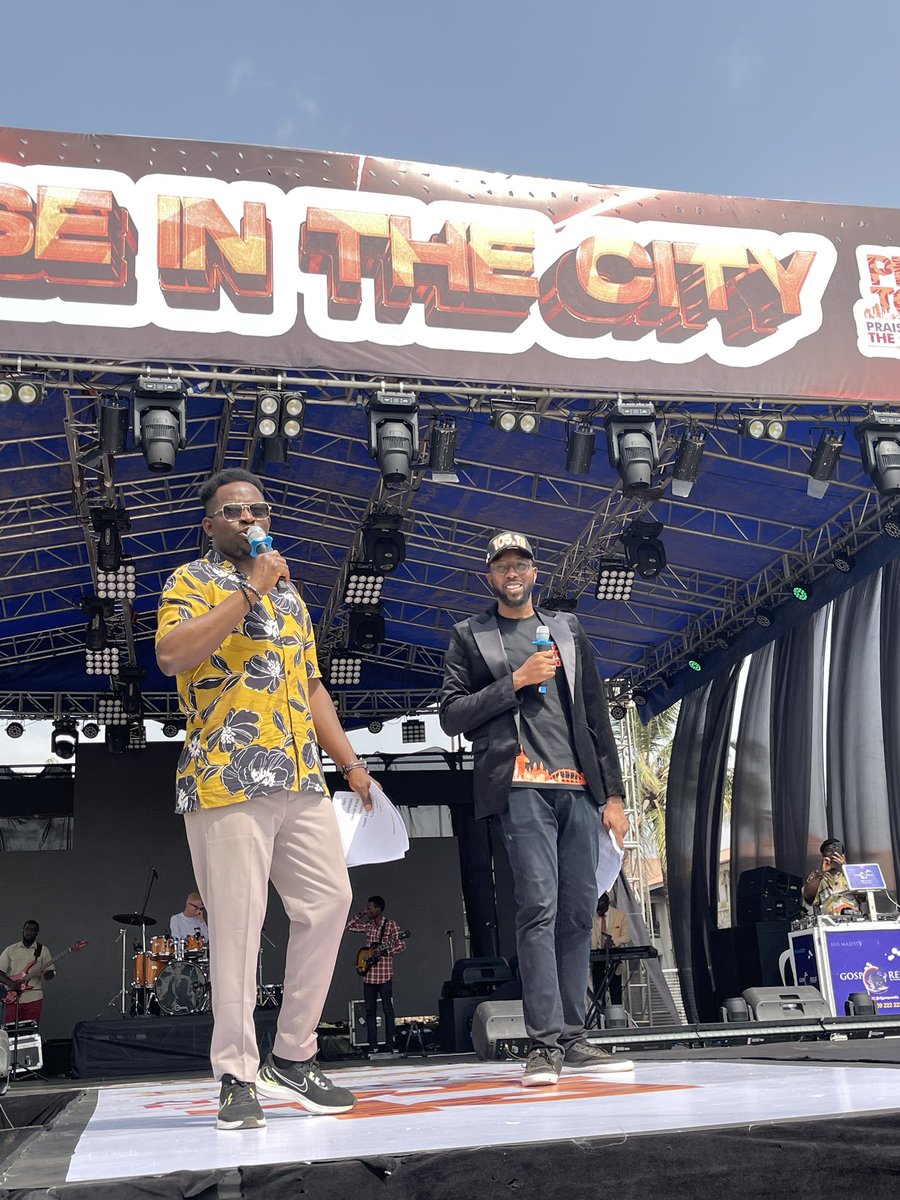 CITY1051's tweet photo. Your hosts @RexOkiche and @ForeverrfcRfc 
We are ready to INCREASE AND ABOUND It’s PRAISE IN THE CITY!🎺

📍 Police College Grounds, Ikeja, Lagos
It’s PITC 2024, Be there!!!
You don’t have to pay to praise🥁
.
#PITC2024 #Praiseinthecity #PITC2024 #youdonthavetopaytopraise https://t.co/lAMEK2NYPG
