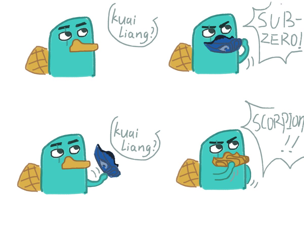 lodisa9's tweet photo. #MortalKombat
kuai liang the Platypus 
(What goes through my mind day by day) https://t.co/FLQGBILTrU