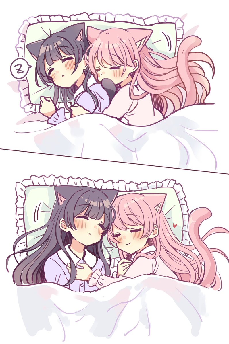 おやすみモコルコ💤
#猫メル 
