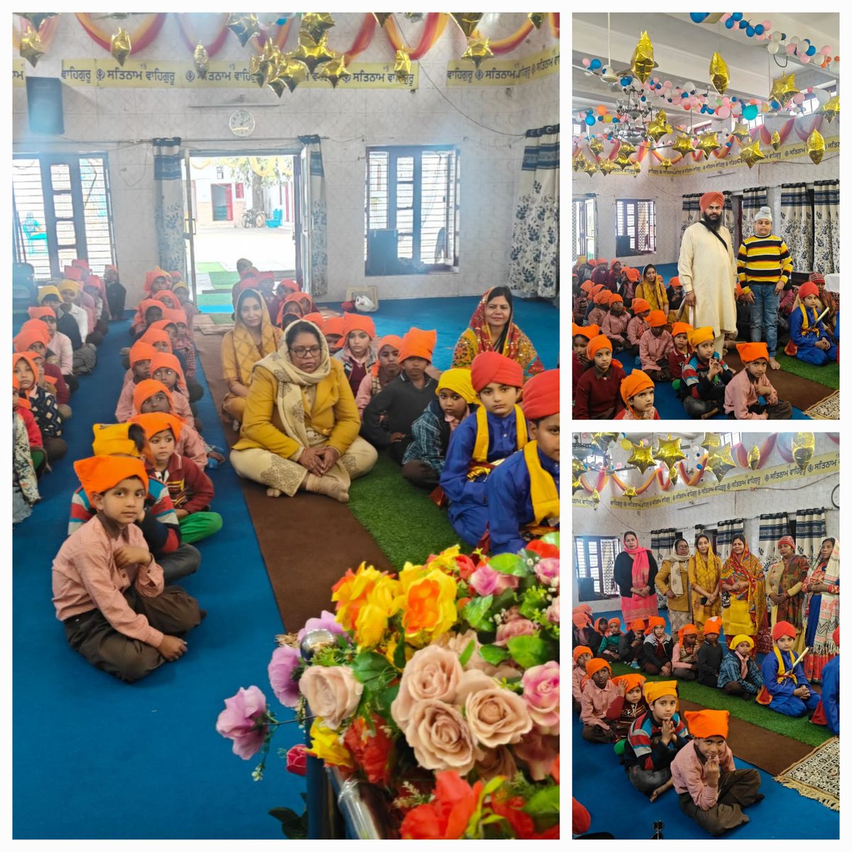 BsaGhaziabad's tweet image. Today Veer Bal Divas was celebrated with great enthusiasm in basic schools,Students of Mangavli School marked the occasion by visiting the Gurudwara,learning about the unparalleled bravery and sacrifices of Sahibzades.A day of pride and inspiration! 
#VeerBalDivas #BasicEducation