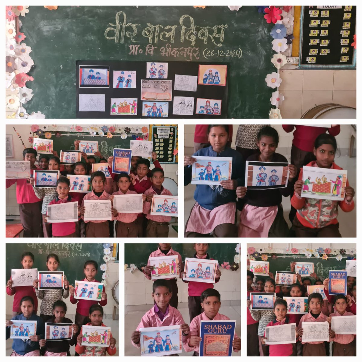 BsaGhaziabad's tweet image. Today Veer Bal Divas was celebrated with great enthusiasm in basic schools,Students of Mangavli School marked the occasion by visiting the Gurudwara,learning about the unparalleled bravery and sacrifices of Sahibzades.A day of pride and inspiration! 
#VeerBalDivas #BasicEducation