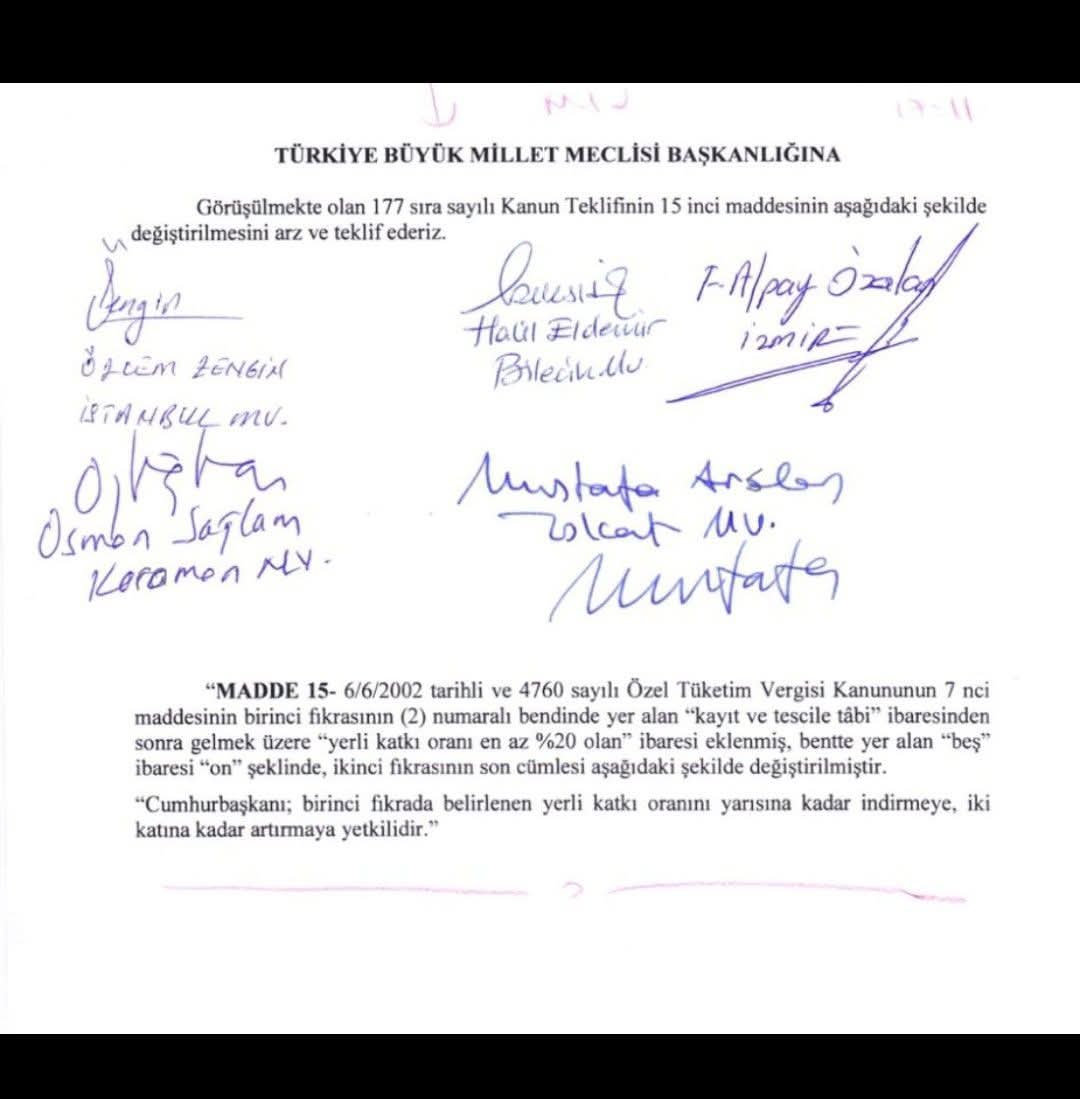 Evde bakım yapanlara emeklilik hakkı vereceğiz dediniz daha birsürü vaatlerde bulundunuz bunları yapmadığınız gibi birde olan İNSANİ haklarınıda ellerinden almak için uğraşıyorsunuz. Bu ayıp hepimize yeter... <a href="/TBMMresmi/">TBMM</a> 
#aracımadokunma