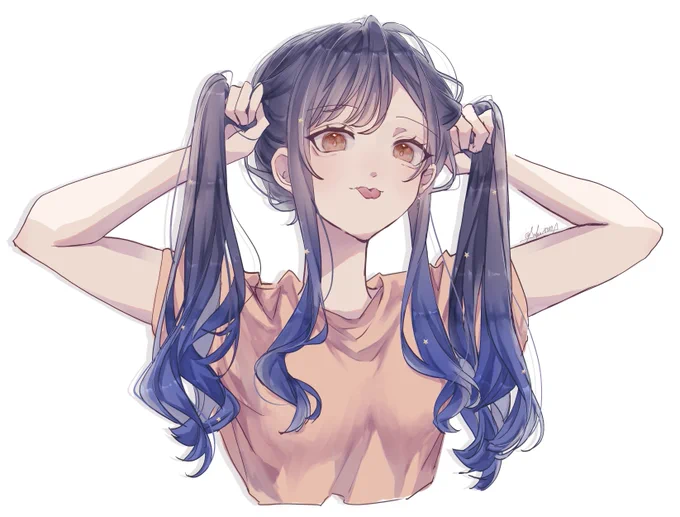 #prsk_fa  ツインテ待ってました 