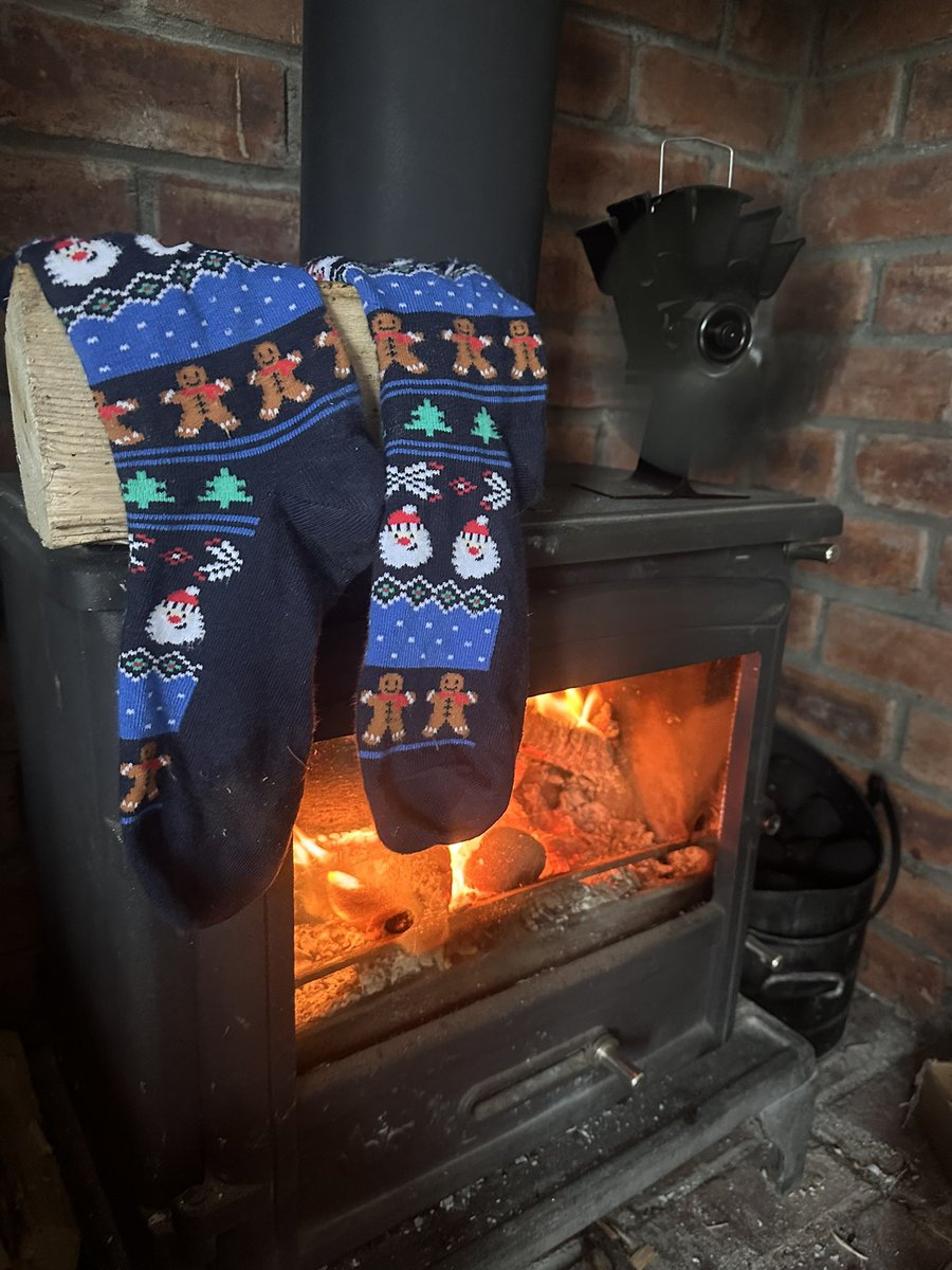 Hope you had a wonderful Christmas too 🧦 🔥