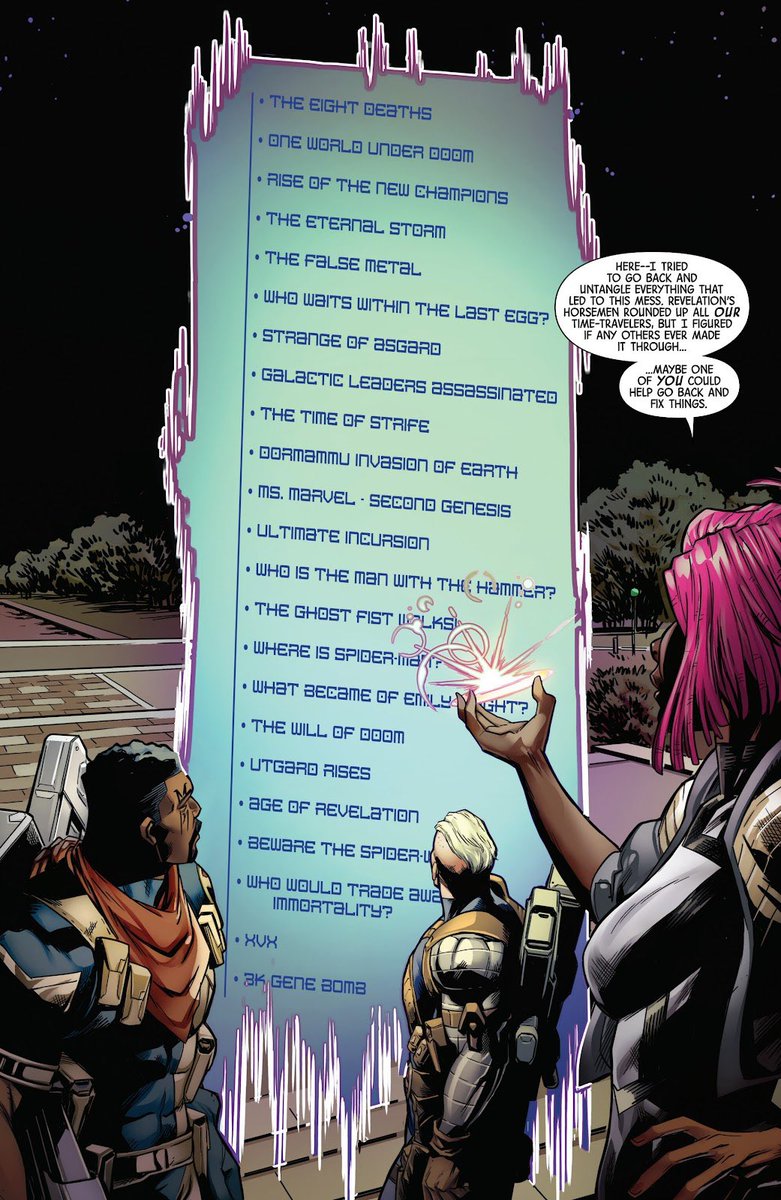 NewComga's tweet image. We are shown a Future Bronze in Timeslide and yet again, the future has never been safe

#TimeSlide #Xmen #Xspoilers