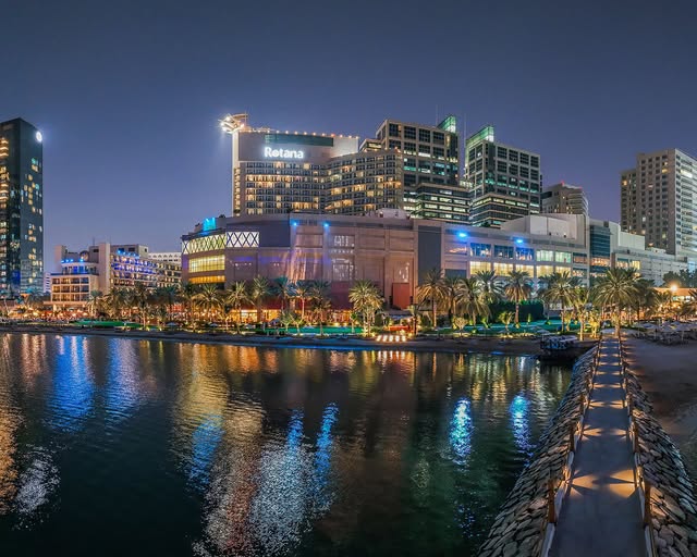 Relax and enjoy the night at Beach Rotana, where stunning views and a laid back atmosphere make for the perfect evening. 
Book your escape now by calling 026979000.
#BeachRotana #NightViews #BeachVacation #inAbuDhabi