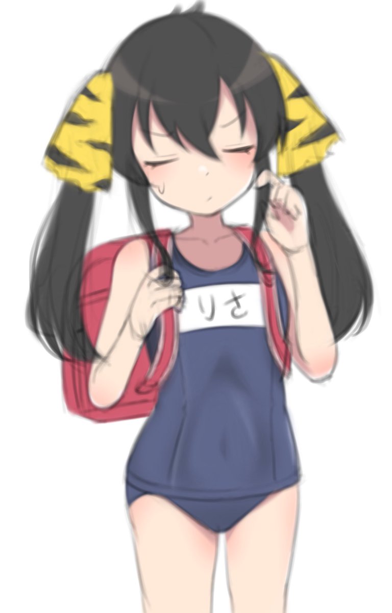 スク水梨沙💛 #U149 #idolmaster #アイマス 