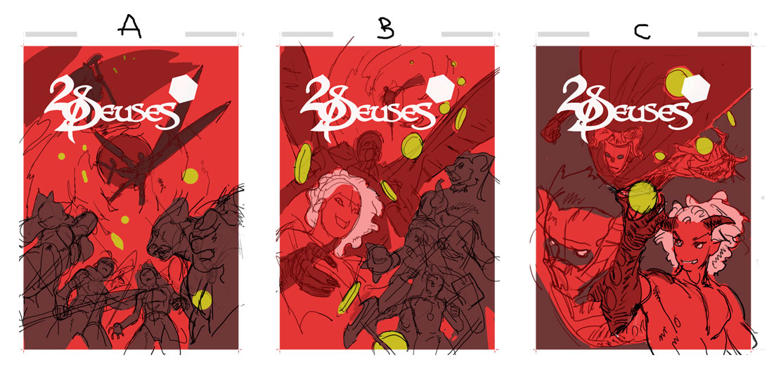 pietro_ant's tweet photo. Capa de 20 Deuses vol. 3 e ideias de composição para a capa da HQ.
#tormenta #20deuses #rpg #hq #thumbnail #capa #coverart https://t.co/dPan0kBOOF