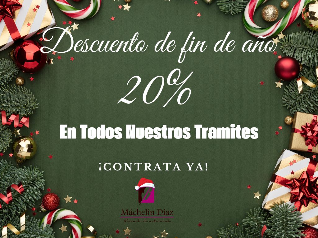 🥂 ¡Cierra el 2️⃣0️⃣2️⃣4️⃣ con broche de oro! 
¡Aprovecha un 20% de descuento en TODOS nuestros servicios migratorios! 

📞 Llama al: +34 910 60 19 78
📲 Escríbenos por WhatsApp: +34 608 80 73 36

 ¡No dejes pasar esta oportunidad 
Válido hasta las 23:59hrs del 31 de diciembre 2024