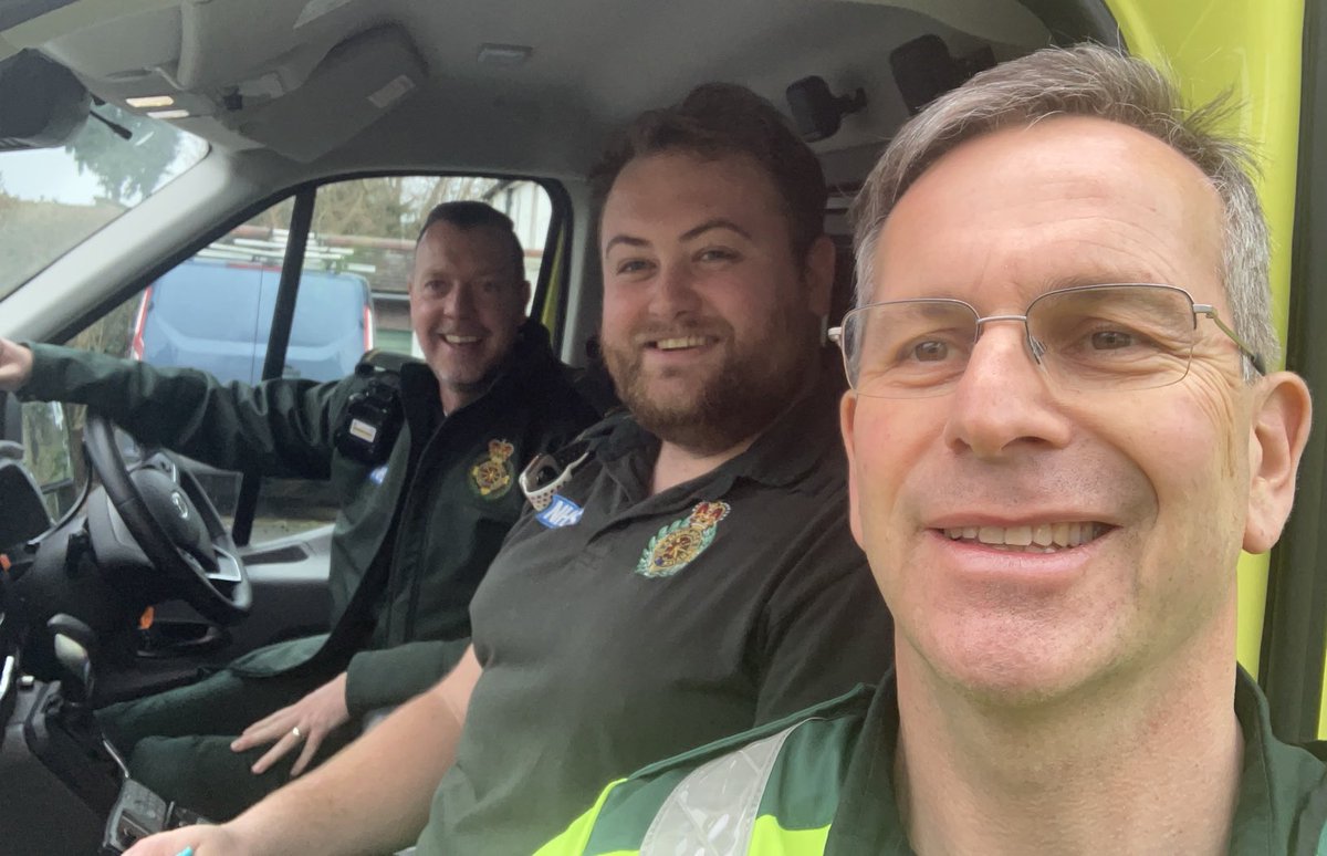 So far treated 2 patients.  Delighted that we were just able to keep a 100 year old at home ⁦<a href="/Ldn_Ambulance/">London Ambulance Service</a>⁩