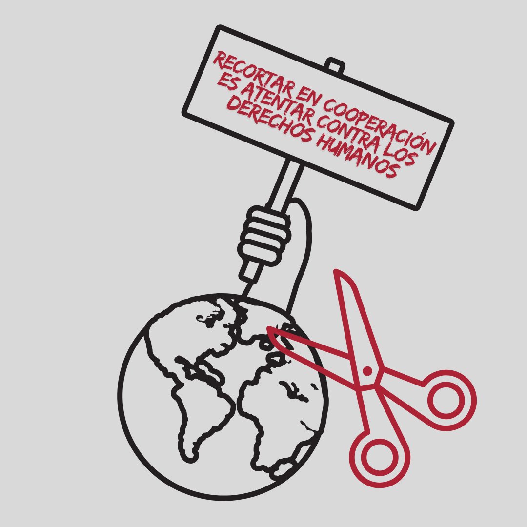 La Coordinadora✳️ (@coordiongd) on Twitter photo ¡Actuemos juntos para defender la Cooperación Internacional! Sin #Cooperación, el avance hacia un futuro sostenible para todos está en peligro. ✋ #LaCooperaciónImporta
<a href="/redongdmadrid/">Red ONGD de Madrid ✳️</a> ¡Actuemos juntos para defender la Cooperación Internacional! Sin #Cooperación, el avance hacia un futuro sostenible para todos está en peligro. ✋ #LaCooperaciónImporta
<a href="/redongdmadrid/">Red ONGD de Madrid ✳️</a>
