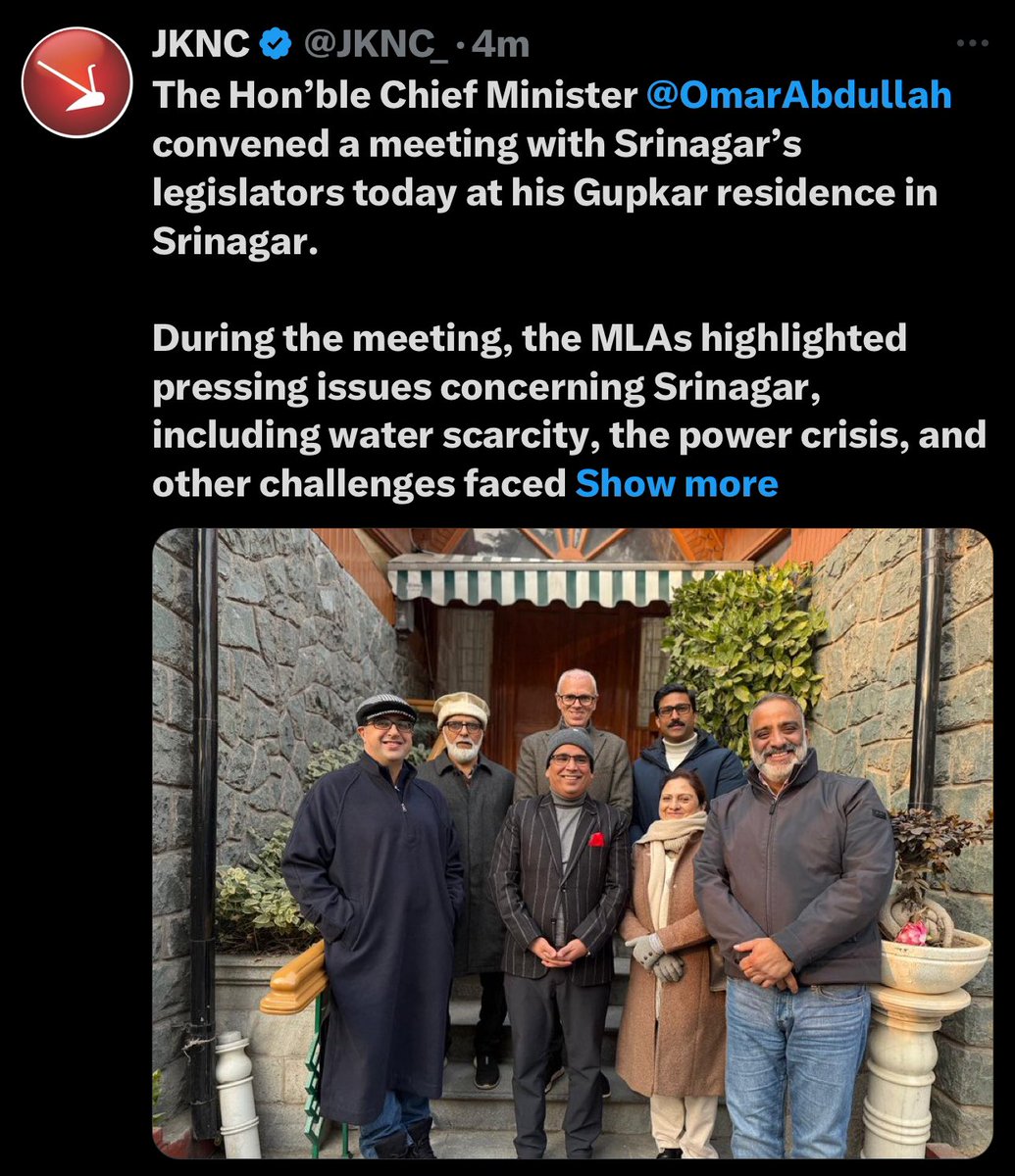faizdijoo's tweet photo. I am truly fascinated by the explanation of how Time Travel works. 

The MLAs from @JKNC_ who were in Jammu and in Gupkar at the same time. https://t.co/HjD4Dbuwvi