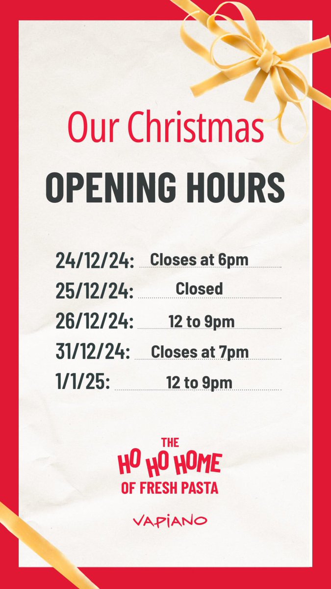 Vapiano UK tweet media