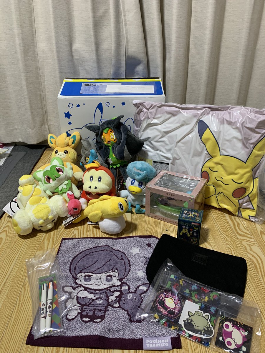pmgokirdgnbry's tweet photo. 初めてピカピカボックス当たったのー✨

思ってたより箱大きくてびっくり！
中身もギッシリすごい💕💕💕

ぎゃーーー！！大興奮😍😍😍
 #ピカピカボックス
 #ピカピカBOX 
 #ピカピカ 
 #ポケモンセンターオンライン https://t.co/zqup1dHZpR