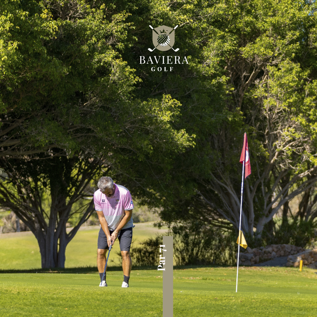 ⛳ To achieve par at #BavieraGolf, you need 71 strokes.

Each hole is designed to challenge your strategy and test your concentration. Here, it’s not just about hitting the ball but about reading the course, adjusting every swing, and staying calm on every green.