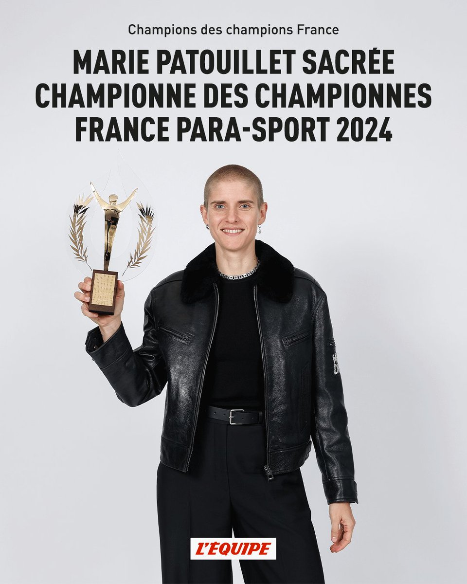 Marie Patouillet, championne paralympique en poursuite à Paris, a été élue Championne des championnes France. Celle qui redeviendra médecin généraliste en janvier se confie sur sa carrière conclue cet été et sur ses nombreux combats.

➡️ l.lequipe.fr/fu