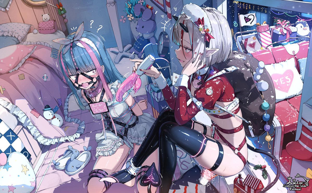 Picture only.
画像のみ
Difference: Text on the left girl
差:左の女の子にある「悪い子」テキスト 