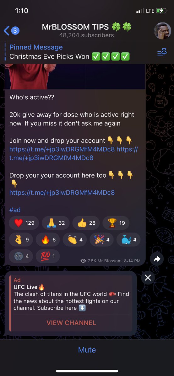 BabaFathy's tweet photo. @iammrblossom Help your telegram member too https://t.co/rlALbAzn6t