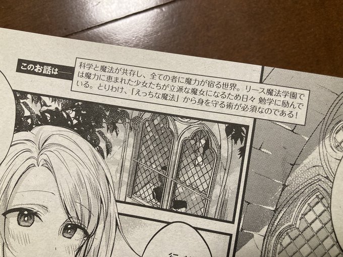 これは編集さんが書いてくれたあらすじ。
あらすじ草🌱
そしてとにかく魔法学園を作画したい私…ほら、古い建物は窓ガラスの厚みにばらつきがあって、光の反射具合が違うの萌えだよね、、、 