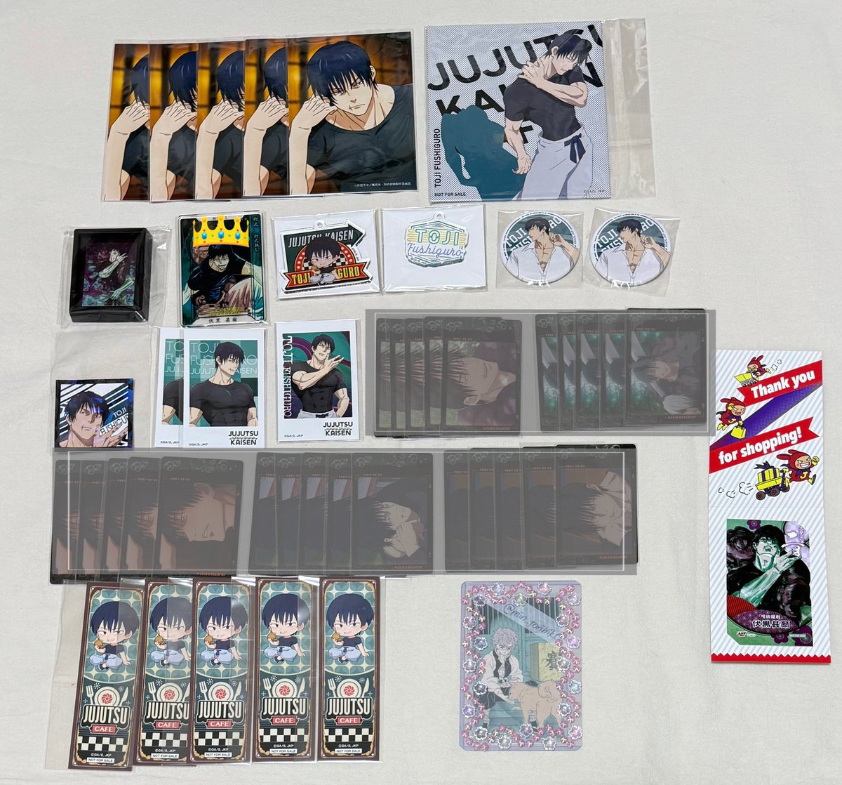 ꒰ 交換 譲渡 買取 ꒱ 呪術廻戦 ジャンフェス JF ジャンプフェスタ ブロマイド 特典 スイパラ ステータスカード ステカ コマコレ コースター タワレコカフェ アクキー

譲┆伏黒甚爾
求┆〜定価+送料

✧👑は他含むお取引
✧全てまとめては送料負担します